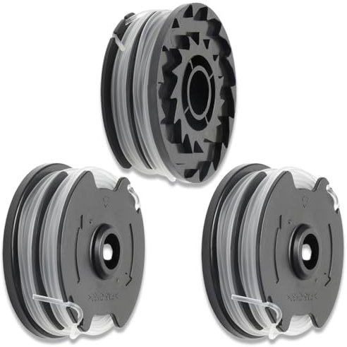 Bobines de fil de rechange pour coupe-bordure,3 Bobine pour coupe,Compatible avec Parkside 20-Li PRT 50 PRT 300 PRT 550 Tondeuse à gazon,Bobine pour coupe