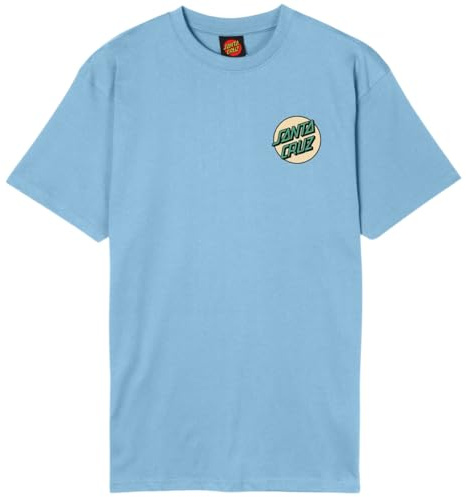 Santa Cruz Screaming Rose Flash T-Shirt, Pacific Blue, L