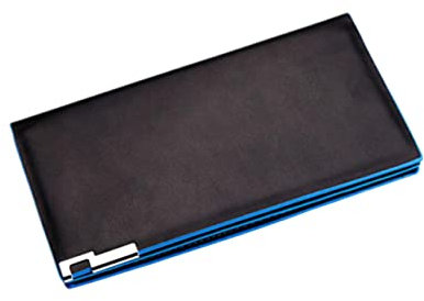 BESPORTBLE Echteledergeldbörsefürmänner Modischebusiness-geldbörsemitvielenfächern Zuraufbewahrungvonvisitenkarten Bargeld Kleingeldundkleinigkeiten Mithochwertigenbeschlägenundrobustemlederf