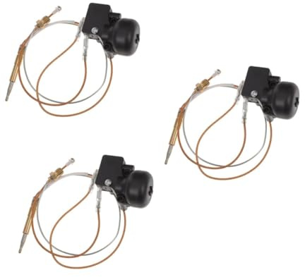 VICASKY 3 Sätze Thermoelement und Kippsensor Ersatzteil Gewinde für Gas-terrassenheizung Sicherheitsabschaltung Kompatibel mit Propan Außenheizstrahler Tisch Stehheizer