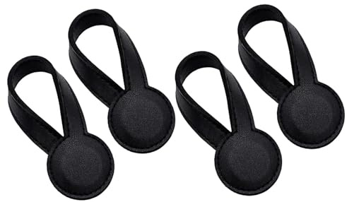 LOVIVER Lot de 4 Pinces à Serviettes, Porte-Chiffons, Crochets Portables pour Serviettes à Main, Accessoires de Salle de Bain pour placards, Rideaux, Gants,