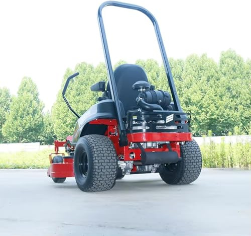 Profi Aufsitzrasenmäher Traktor mit großer Schnittbreite und einfachem Lenksystem für Bauernhof Garten Park Grasschneiden und Rasenmanagement