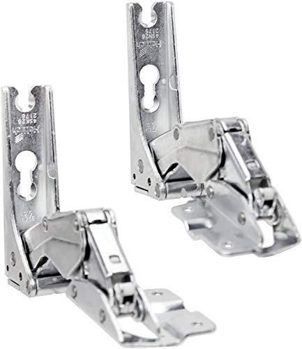 Spares2go Integrated Door Hinges fits AEG Fridge Freezer (Upper Lower, Left Right, 3362 3363 5.0 41,5, Fits Hettich)