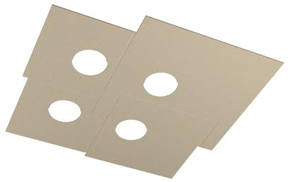Deckenleuchte moderne Sand 4 flammig LED Austauschbare Slim Top Light Plate 1129/pl4-sa