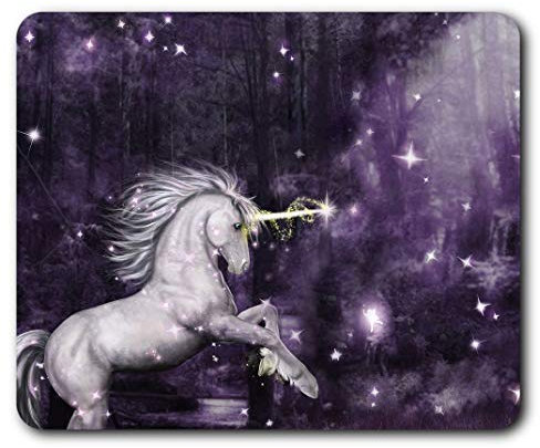 Unicorn Fantasy Animal Stars Girls Mouse Mat Pad Computer PC Laptop Gaming Office Home Desk Accessory Gadget 16729