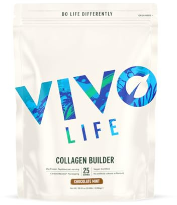 Vivo Life Plant Protein Collagen Builder, 950g (Vanilla & Cinnamon)