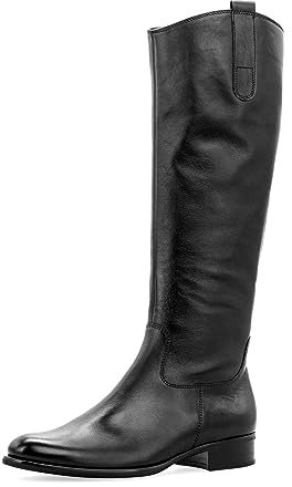 Gabor Damen Klassische Stiefel, Frauen Boots,Wechselfußbett,reißverschluss,Winterstiefel,Winterschuhe,uebergangsschuhe,schwarz,40 EU / 6.5 UK