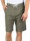 riverso Leinen Shorts Herren Sommer Regular Fit RIVOliver Kurze Hosen Bermuda Knielang Einfarbig, Größe:5XL, Farbe:Ivy Olive