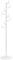 vidaXL Porte-manteau, Porte-vêtements sur Pied, Cintre avec Patère, Portant à Vêtements Couloir Salon Chambre, Moderne, Blanc 183 cm Fer Enduit de Poudre