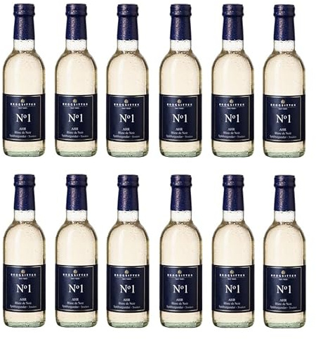 12x 0,25l - 2024er - Brogsitter - AHR N°1 - Blanc de Noir - Spätburgunder - Kleinflasche - Qualitätswein Ahr - Deutschland - Weißwein trocken
