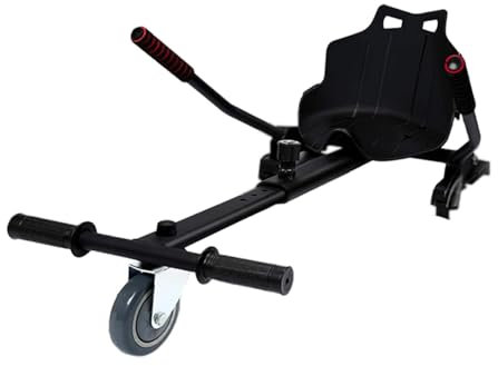 Hoverboard-Sitz, Befestigung des Hoverboard-Sitzes – Kart Hoverboard, robuste Hoverboard-Befestigung mit verstellbarer Länge für Hoverboards von 6,5/8/10 Zoll, Hoverboard-Sitz