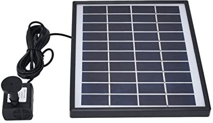 Wasserpumpe aus ABS-Kunststoff, schwimmend, solarbetrieben, für Außenpools und Gärten