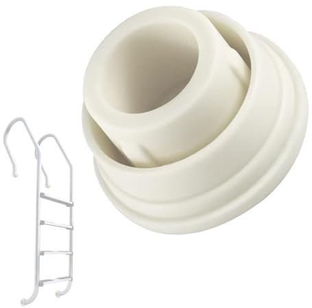 Jvjggag Rubber Ladder Bumpers,Rubber Pool Ladder Foot Cover | Swimming Pool Accessories, Pool Ladder Step End Caps for Inside Pool