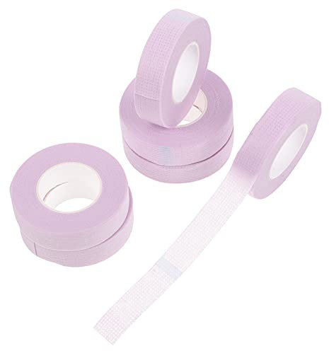 Healeved Lot De 6 Rouleaux De Ruban Respirant Pour Cils Diffuseur D'Huiles Essentielles De Voiture Ruban En Mousse Pour Extensions De Cils Faux Cils Noirs Duo Dissolvant De Colle