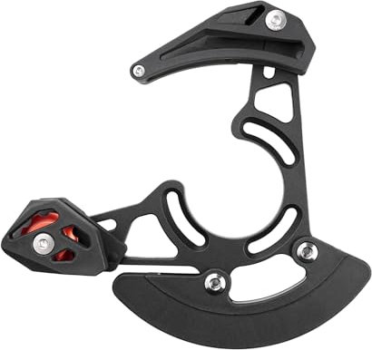 YYunying Mountainbike Kettenführung Einzelscheibe Fahrradkettenbehälter Kompatibel mit 32T-38T Disc Rotor Mountainbike