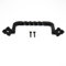 Lecreatekit Maniglie classiche in stile vintage per porte da fienile, scorrevoli e zanzariere (128 mm)