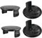 Bobina di ricambio per decespugliatore Parkside PRTA 20-Li A1 B2 C3 PRT 550 A1 A3 PRT 300 A1, 1,65 mm 8,3 m Bobina di filo autofeed (1) 4 coperture