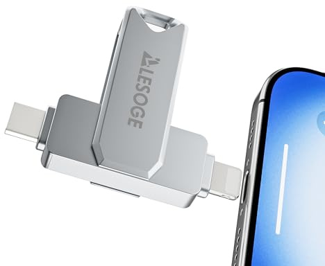 LESOGE USB C Speicherstick 64GB für iPhone
