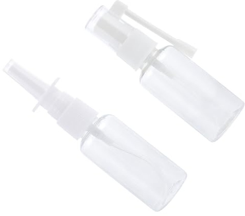 2 Stück 30ml Nasenspülflasche mit Deckel aus PET für Kinder | Abnehmbarer Aufsatz, Kompakte Sprühflasche für Augen, Schleim und Tägliche Pflege