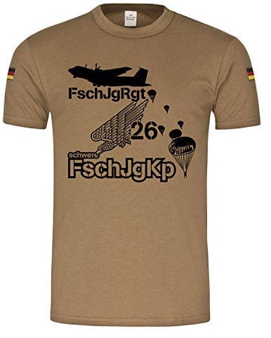 Copytec BW Tropen FschJgRgt 26 Mortier de parachute lourd, kaki, XXL