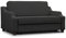 ES Design 08 Schlafsofa (145x100x81 cm, Bett 120x200 cm), 5 Jahren Garantie (grau)