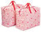 Pack of 2 Xmas Themed Storage Bags - Perfect for Carrying Christmas Gifts, Decorations, Storage & Toys