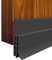 Suptikes 2 Pack Door Draft Stopper, Door Sweep for Exterior/Interior Doors, Under Door Seal Under Door Draft Blocker, Soundproof Door Bottom Weather Stripping, 2 W x 39 L, Black