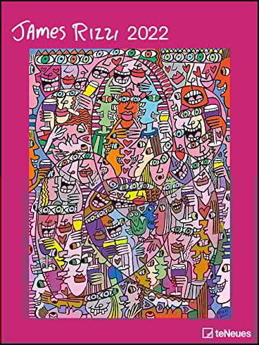 James Rizzi 2022 - Kunst-Kalender - Poster-Kalender - 48x64