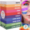 Pulver Holi Natural Farbbeutel Farbpigmente Farben Set 10565, Menge:10x100g