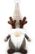 Godeufe Weihnachtsdekoration, Weihnachtsdekoration, GNOME, Plüsch, Elfe, Rentiergeweih, Dekoration für Haus, Küche (Khaki)