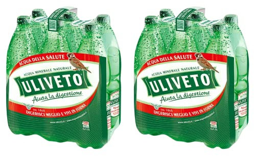Uliveto Acqua Effervescente 12 Bottiglie da 1.5 Litri