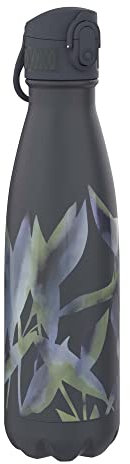 Ion8 Étanche Gourde Inox Isotherme Réutilisable, 500ml, Bleu Marine