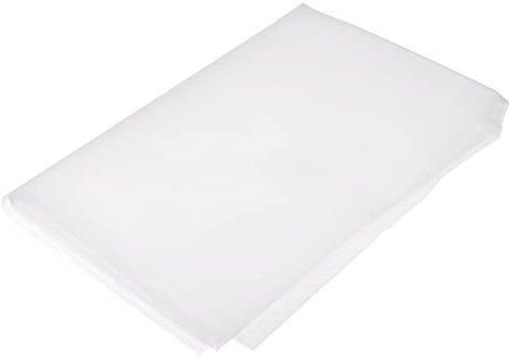 sourcing map 120 Mesh Paint Nylon Mesh Filter Woven Net Sheet Filter Cloth for Paint, Home Brewing (39x39)
