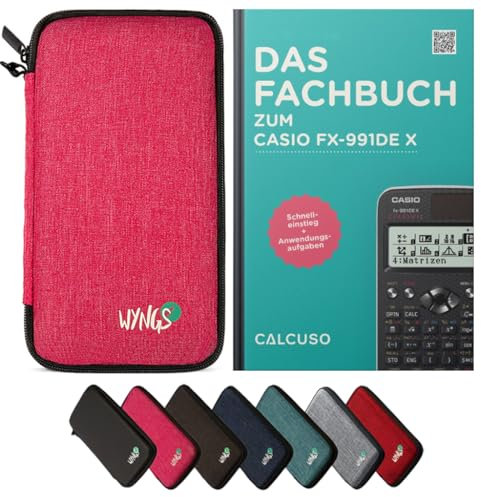 CALCUSO Zubehör Standardpaket Pink kompatibel für Taschenrechner Casio FX-991DE X