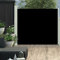 puraday Store latéral extensible 100 x 300 cm - Noir - Brise-vue pour terrasse - Paroi latérale élégante - Protection contre le vent et le soleil - Brise-vue et installation facile