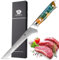 WILDMOK Ausbeinmesser, japanisches Damaskus Kochmesser, Profi Ausbeinfiletmesser, 17.8 cm Professionelles Ausbeinmesser, Vollerlgriff aus Kunstharz