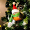 Marco Paul Interiors Christmas Decorations - Festive Xmas Decor, Hanging Decor for Home - Winter Robin Ornament with Hat and Scarf - Ideal House Ornaments for the Holiday Season
