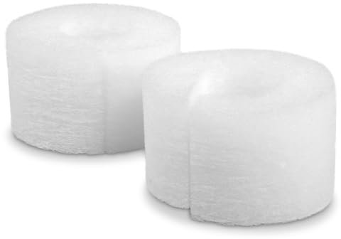 Hochwirksames Flux Filtermaterial für Spa und Whirlpool | Austauschbarer Filter | Ersetzt BW58239 | Hohe Kompatibilität | 250x größere Oberfläche für klares Wasser | Ø 120mm Höhe 70mm | 2 Stück