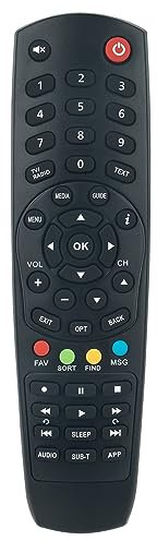VINABTY New Remote Control Replacement fit for ALIEN SAT-Receiver Digi TV HD Rümanien (Romania) Remote Controller