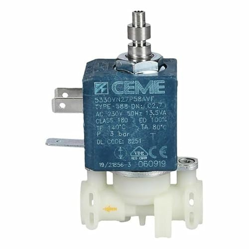 LUTH Premium Profi Parts Magnetventil kompatibel mit Delonghi 5213220251 Ceme 5330VN27P58AVF für Kaffeemaschine