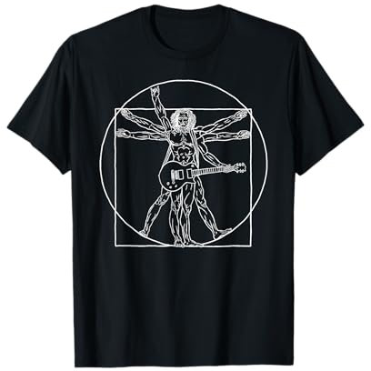 Vitruvian Man Perfect Rocker E-Gitarre T-Shirt
