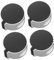 jojofuny 8pcs Zinc Alloy Gas Stove Knobs Replacement Control Buttons for Easy and Quick Installation Compatible Gas Ranges and Cooktops