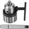 Drechsel-Drehmaschinen-Bohrfutter, 3–16 mm Kapazität, Bohrfutter-Adapter, MT2-Griff, Lieferung mit Bohrfutterschlüssel, für Bohrfutter-Adapter, Umwandlungswerkzeug, Bohrer-Zubehör