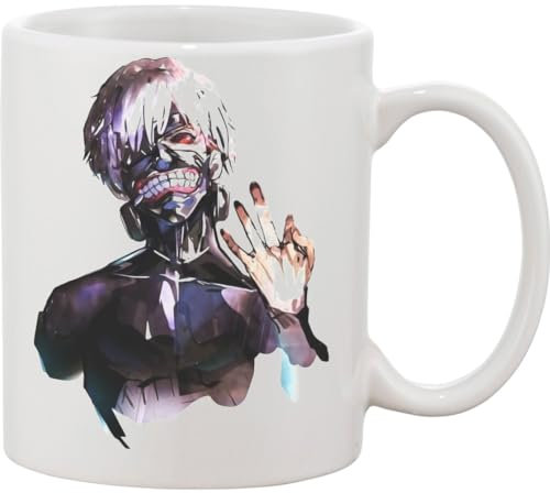 Functon+ Kaneki Ken Portrait Keramik Tasse weiß