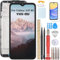 YHX-OU 6.5 Noir Kit Incell Écran LCD avec Châssis pour Samsung Galaxy A15 A155 4G SM-A155F SM-A155P SM-A155R Écran Complet Tactile LCD Display de Rechange avec Film de Protection D'écran et Outils