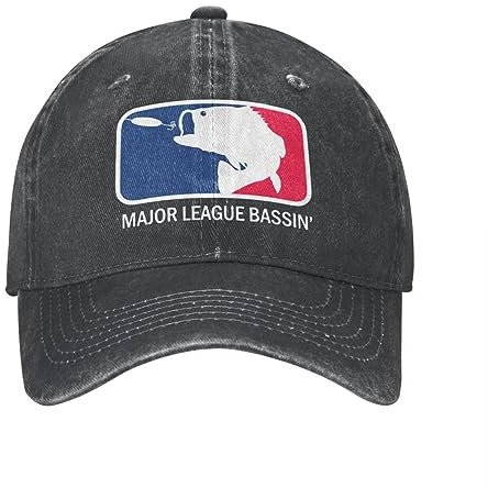 HEBUOUI Baseballmütze für männer Outdoors Barsch Angeln Angeln Fischköder Karpfen Angling.png Baseballkappe Vintage Washed Snapback Cap Unisex Outdoor Travel Fit Hüte Kappe Freizeit Geschenk