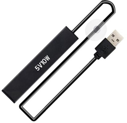 SVCEQZE Calentador de pecera pequeño, Calentador Compacto de, Calentador de Acuario – Calentador preestablecido para Peces Tropicales, Plantas de Agua, Tortugas