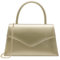 Milisente Clutch Damen Kunstlackleder Abendtache Für Hochzeit Klein Clutches Handtasche Mit Schulterkette (Gold Patent)