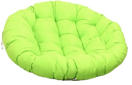 LOVIVER Hanging Stuhl Kissen Gartenstuhl Matte Leicht Bequeme Schwungstuhlkissen im Freien Sitzkissen für Büro, GrÜn