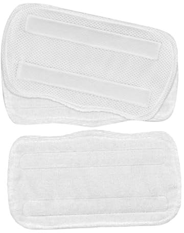 UKCOCO 3pcs Microfiber Mop Replacement Pads for Steam Mop Super Absorbent Washable Cleaning Pads Compatible with Shark for Hardwood Tile Marble Floors